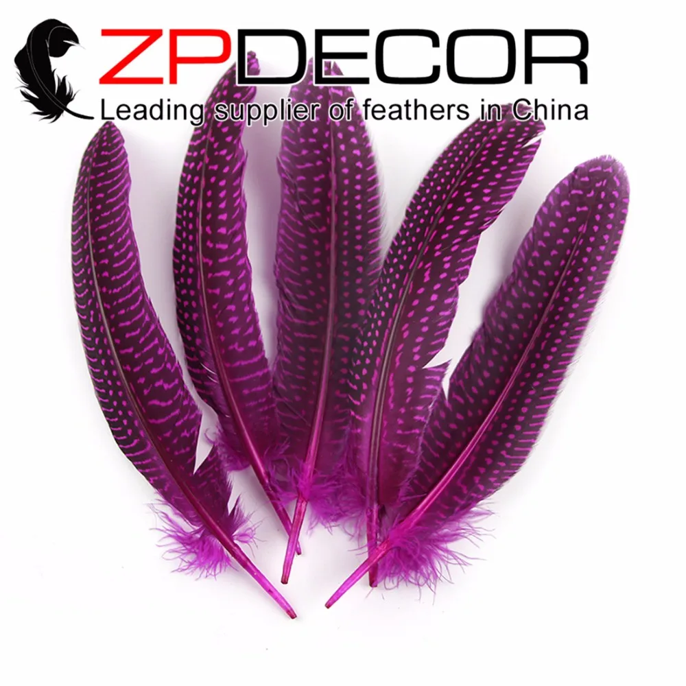 

ZPDECOR 6-8 дюймов (15-20 см) 100 шт./лот ярко окрашенные ярко-розовые перья с крыльев для скрапбукинга