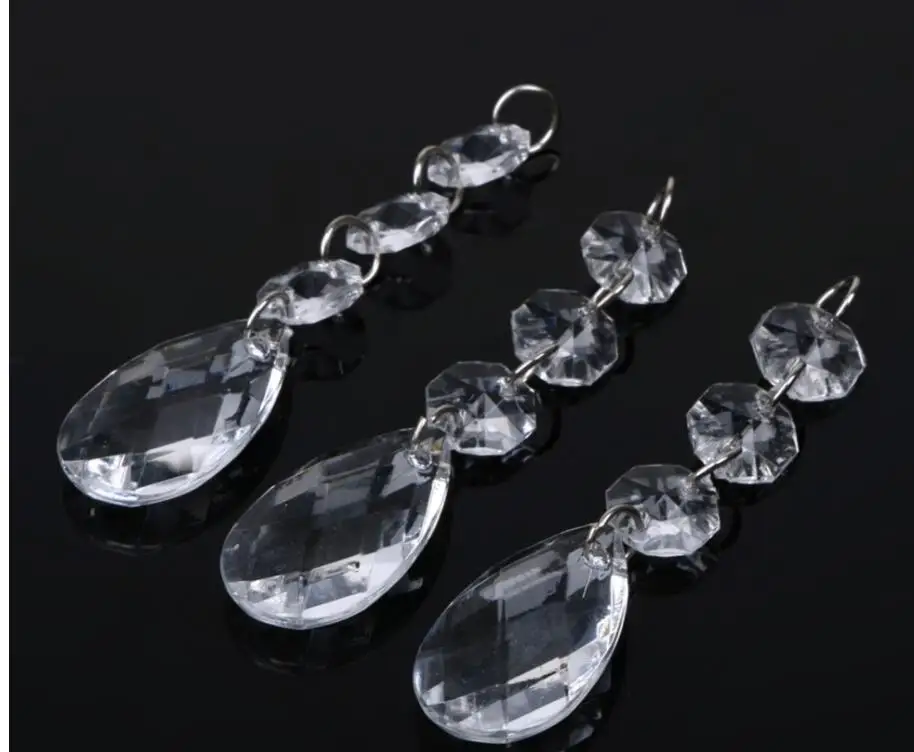 

Бесплатная доставка Современные K9 10 шт./лот 38*22 мм + 3 шт. бусины K9 прозрачные хрустальные люстры детали украшения аксессуары для освещения