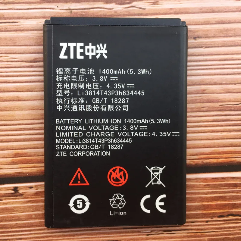 100% новый 1400mAh Аккумулятор для ZTE Blade A112 L110 V815W аккумулятор мобильного телефона
