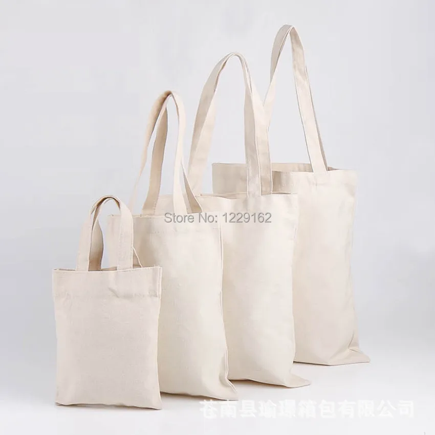 Пустая Холщовая Сумка для DIY покраски хлопковая через плечо Экологичная