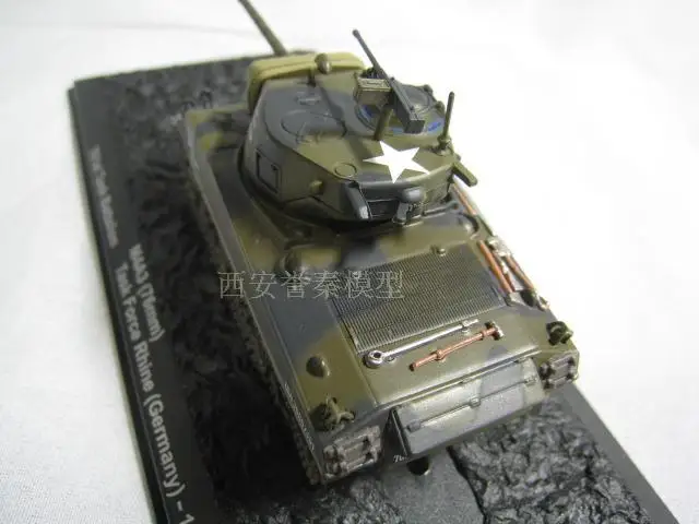 IXO 1/72 масштаб военная модель игрушки M4A3(76 мм) 761-й танковый батальон Tast Force Rhine(Германия) 1945 литой металлический Танк модель игрушки