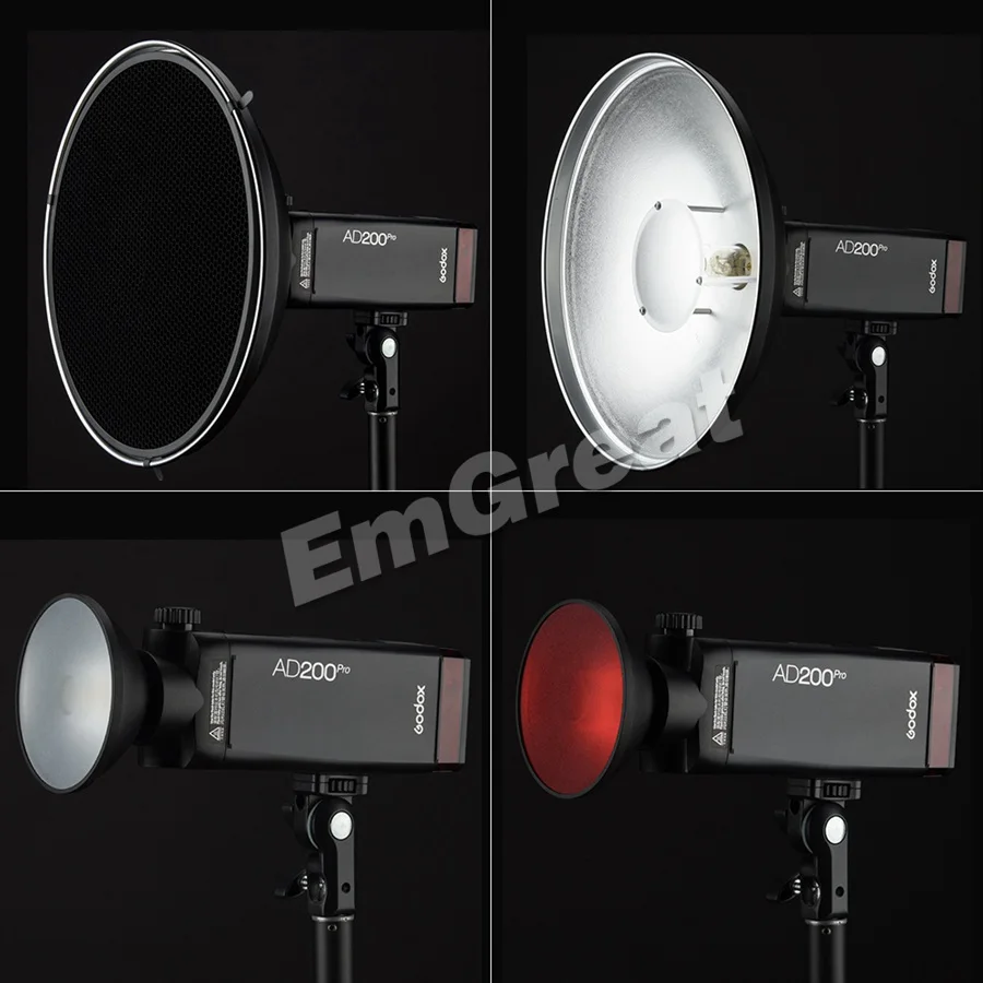 Карманный флэш-светильник Godox AD200Pro 200Ws ttl 2,4G 1/8000 HSS 500 полная мощность вспышки 0,01-2,1 s переработка батареи 2900 mAh/Xpro