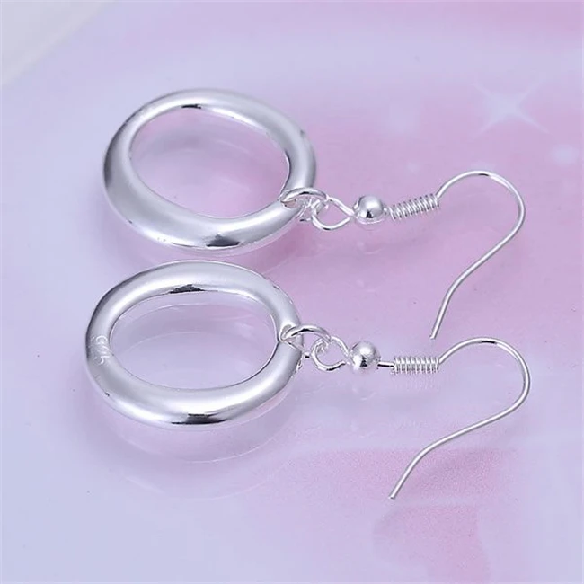 925 ювелирные изделия серебряного цвета оптовая продажа Бесплатная доставка