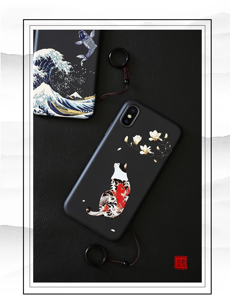 Для iPhone 11 Pro Max XR XS 10S Max X 8 7 Plus чехол 3D рельефная Матовая Мягкая задняя крышка LICOERS Официальный чехол для iPhone 11Pro чехол