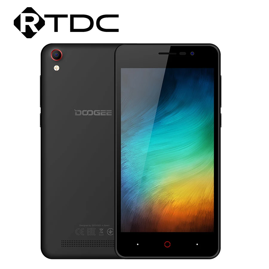 Doogee X100 MTK6580 четырехъядерный Android 8 1 ГБ ОЗУ Гб ПЗУ 3g WCDMA 5.0MP Dual SIM смартфон 4000 мАч gps 5 0