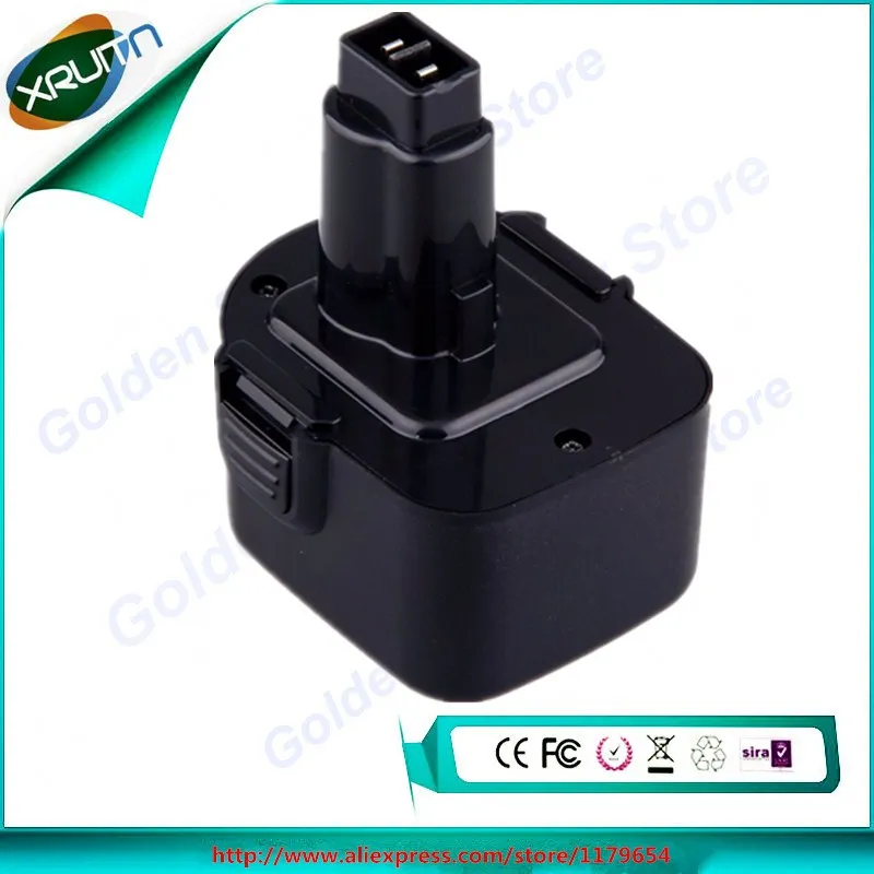 1 шт. 12В 1500 мАч NI CD батарея для Black & Decker HP331K2 HP431 KC120V KC1251C Электроинструмент 1.5Ah