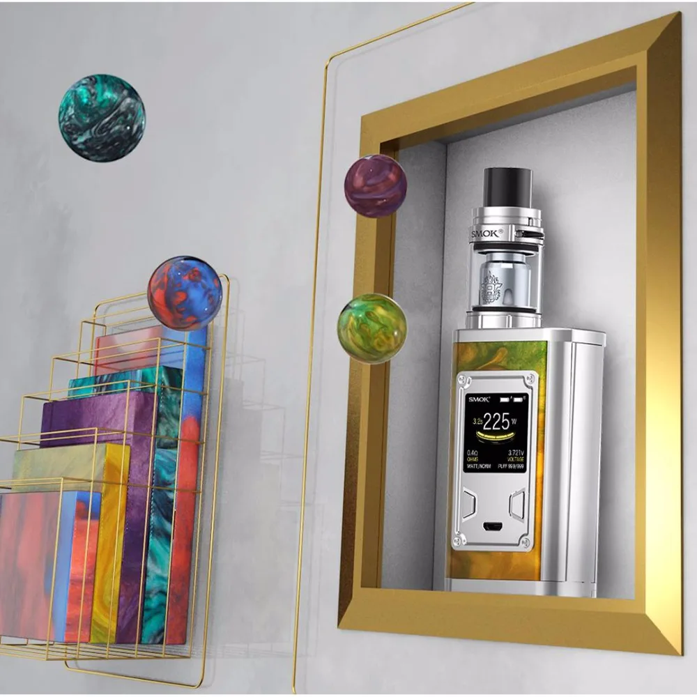 Vape оригинальный SMOK Majesty смоляный бокс мод электронная сигарета испаритель Mech Mod VS