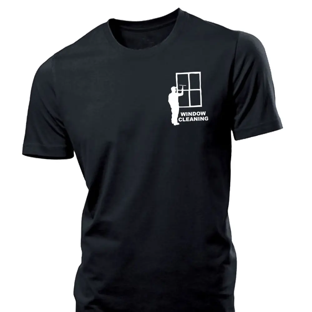 Новинка лета 2019 лидер продаж модная мужская футболка для мойки окон|Мужские