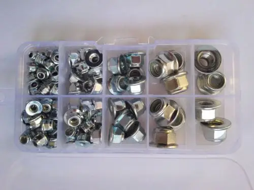 Фланец из углеродистой стали M3/M4/M5/M6/M8 100 шт.|100pcs m3|nut nutm8 flange nut |