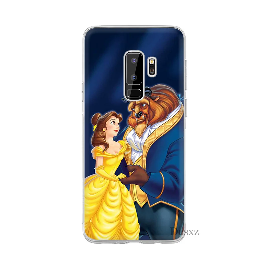 Чехол Belleza y el bestia princesa для Samsung Galaxy S10e S8 S9 M10 M20 M30 M40 S10 Plus S3 S5 S4 S6 S7 Edge Note 8