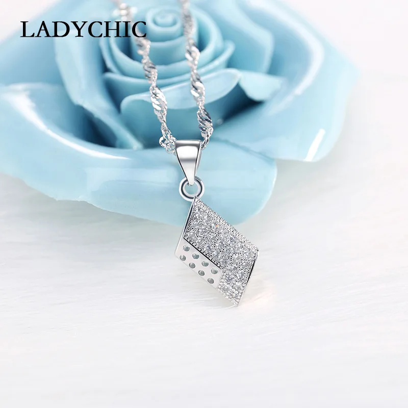 LADYCHIC новый дизайн подвеска из искусственного камня для женщин подарок на день