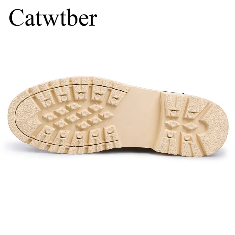 Catwtber Новый Открытый мужские полусапоги Классические Осенние Для Мужчин's