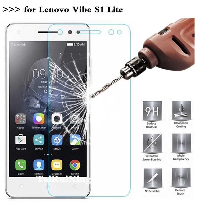 9H 2.5D 0 26 мм Закаленное стекло протектор экрана для Lenovo Vibe S1 Защитная пленка S1a40 S1c50 5