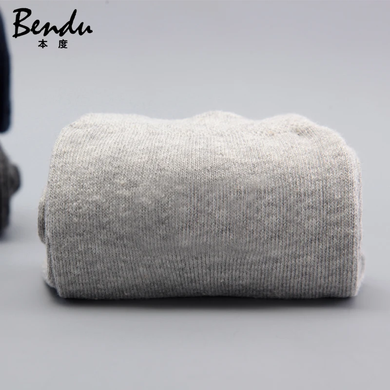 Мужские хлопчатобумажные носки Bendu фирменные антибактериальные удобные