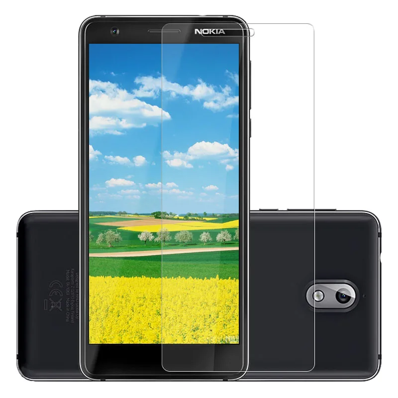 Полное покрытие закаленное стекло для Nokia 3 1 защитный чехол 2018 TA-1063 TA-1057 Передняя
