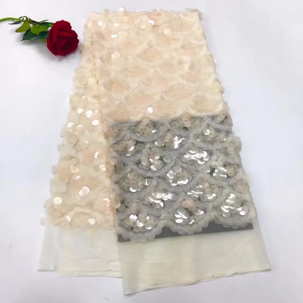 Новейший популярный дизайн 2018 года черная ткань 3 D африканская кружевная