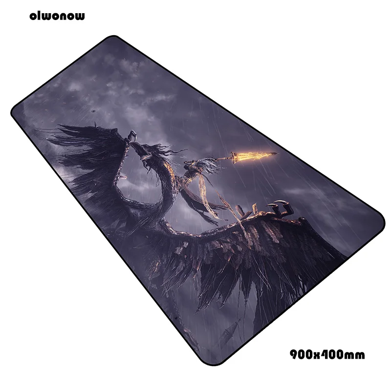 Dark souls коврик для мыши геймер 3d 90x40 см notbook коврик для мыши игровой коврик для мыши большой модный коврик для мыши ПК настольный коврик для мыши - Цвет: size900x400x2mm