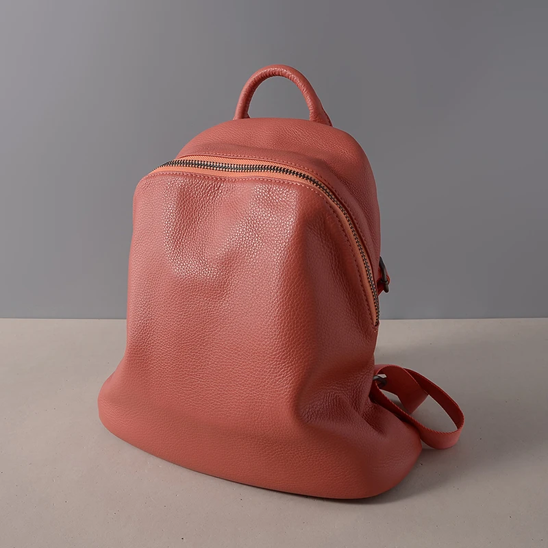 Mochila рюкзак из натуральной кожи женские дизайнерские сумки рюкзак высокого качества из мягкой коровьей кожи Школьные сумки для девочек-подростков