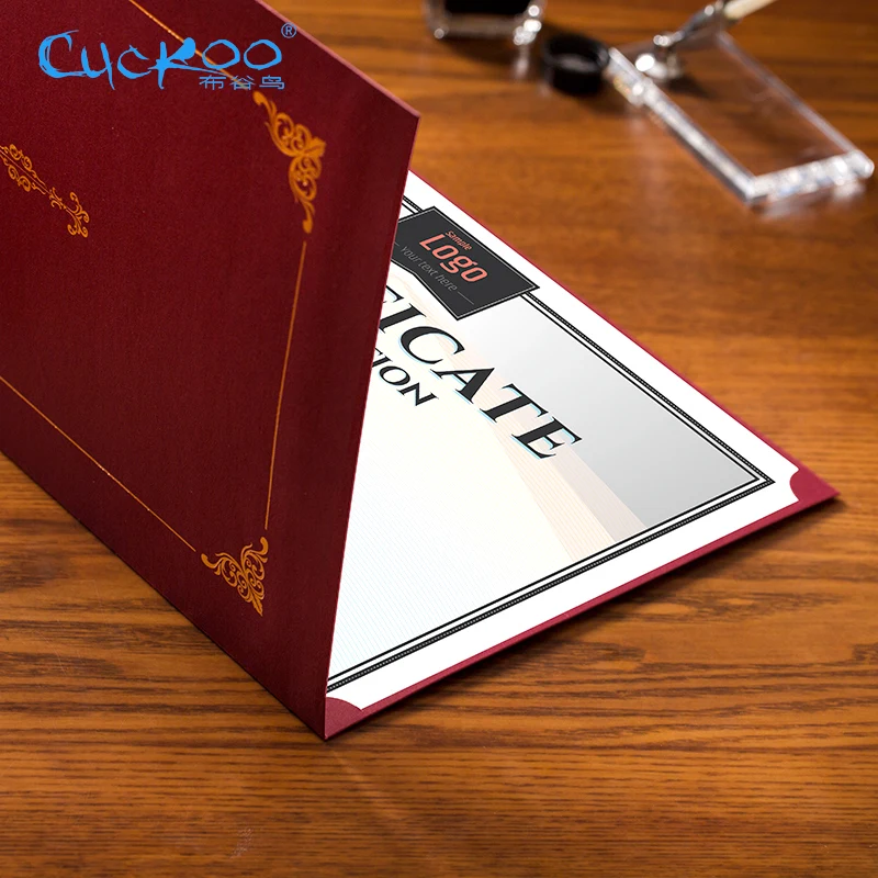 Cuckoo 1 шт. A4 пустой анти-подделка водяных знаков сертификат core назначение письмо авторизация обучение завершения внутренняя