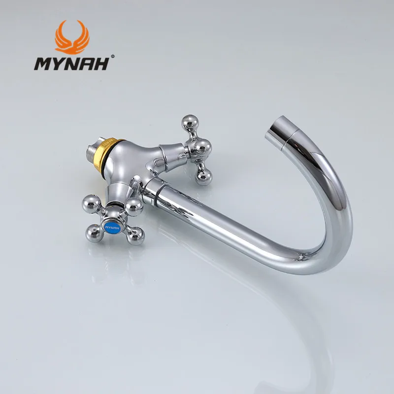 MYNAH Россия Бесплатная доставка Современный стиль кухонный кран раковина