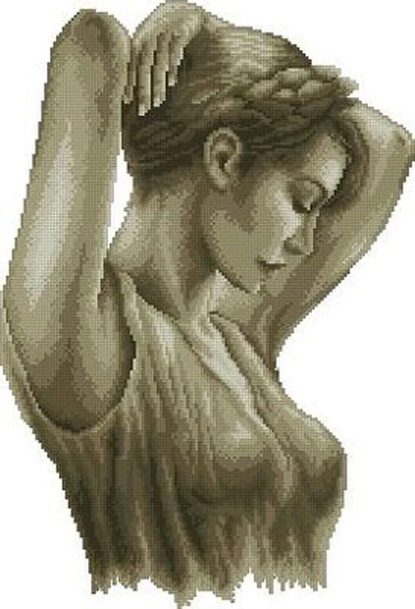 

Needlework,DIY Cross Stitch,Sets For Embroidery kits,11CT&14CT,Dressing woman