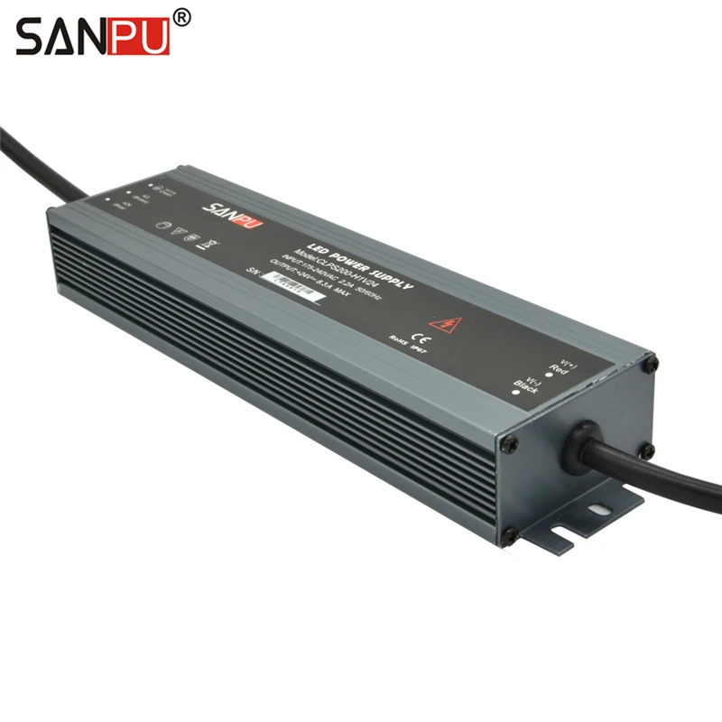 Водонепроницаемый источник питания SANPU светодиодный трансформатор с