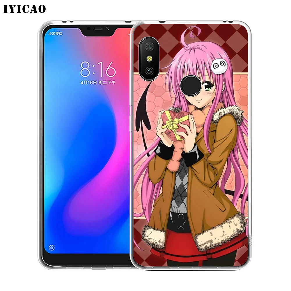 Мягкий силиконовый чехол для телефона IYICAO To Love Ru Darkness Xiaomi Redmi 4A 5A 6A Note 7 6 5 Pro Plus 4X