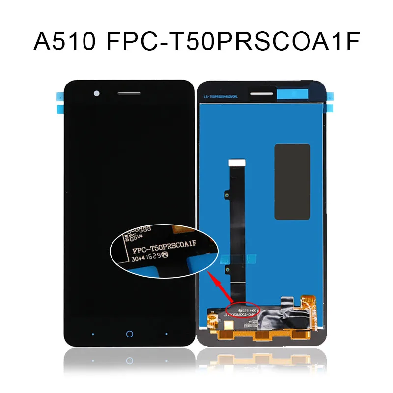 10 шт./лот ЖК дисплей для ZTE Blade L3 A510 с сенсорным экраном|lot dhl|zte blade l3 lcdblade lcd |