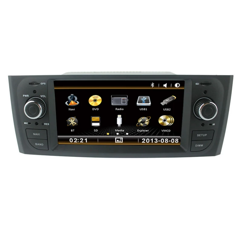 Автомобильный DVD GPS для Fiat Grande Punto Linea старый Центральный Мультимедиа с Bluetooth RDS iPod