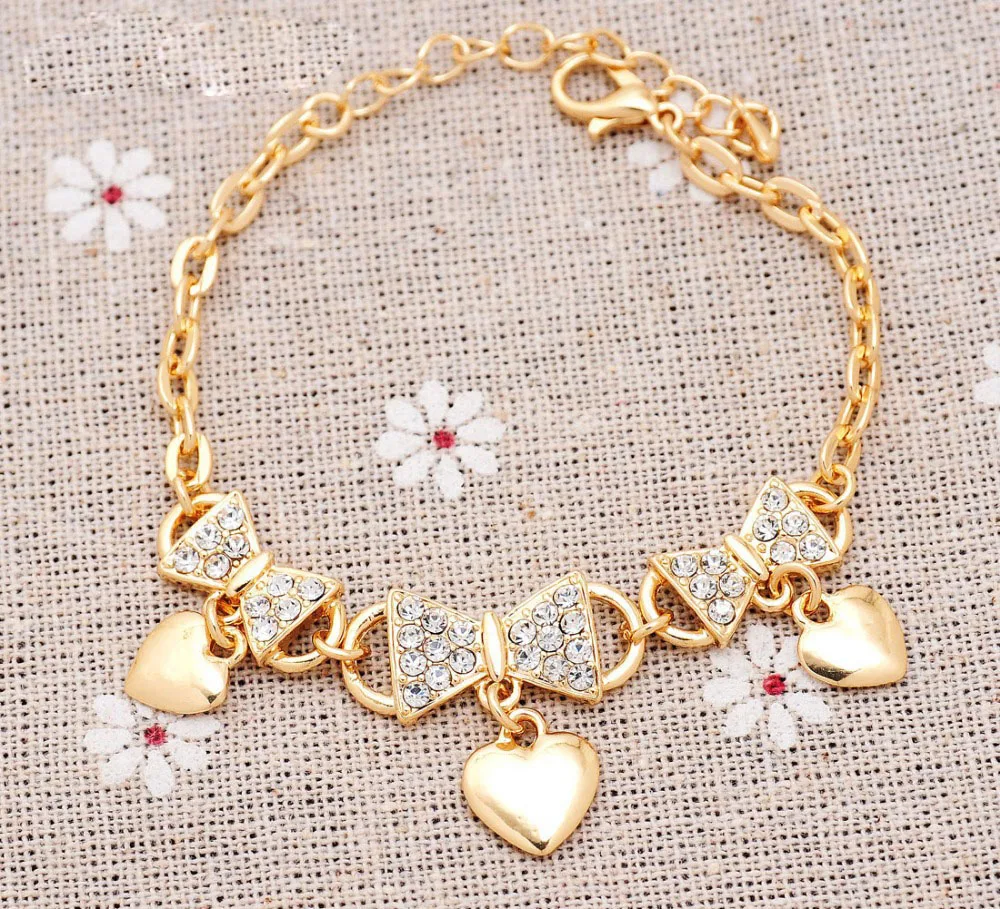 Браслеты-манжеты женские классические браслеты с подвесками в форме сердца