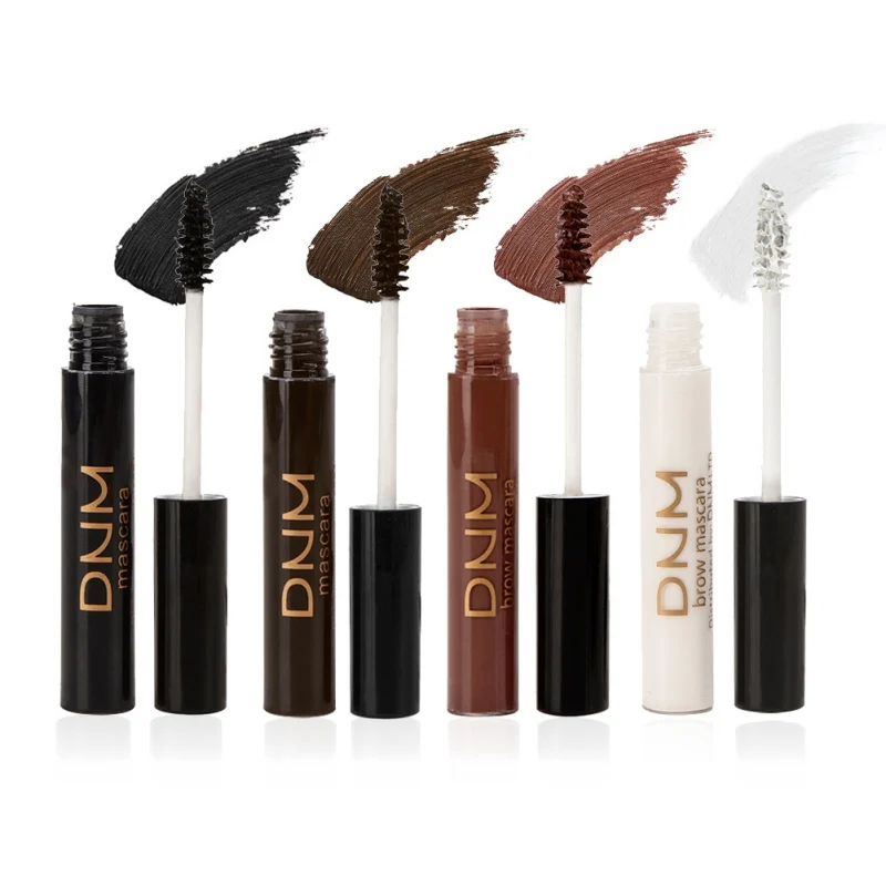 Цветная тушь для ресниц Увеличивающая Объем завивки макияж волокно 4 цвета