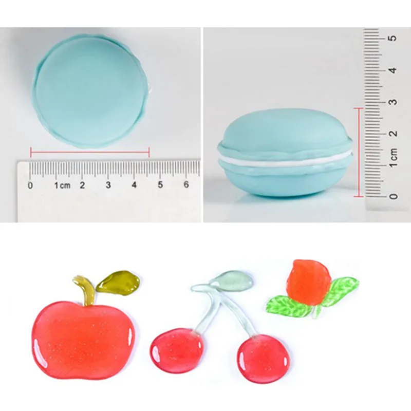 1 шт. цветной кристаллический прозрачный слайм макарон грязь для моделирования