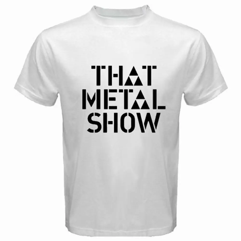 Это металлическое шоу Eddie Trunk Talk SHOW VH1 классическая мужская белая футболка Размер S