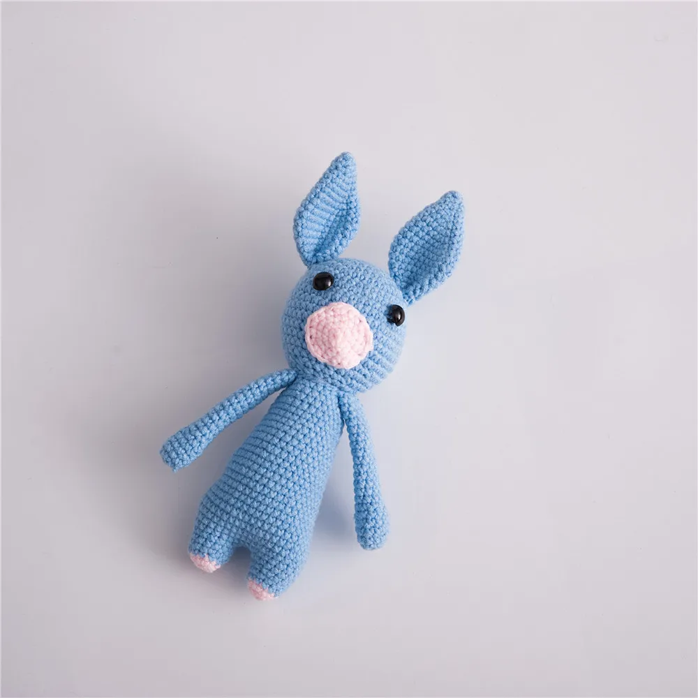 Реквизит для фотосъемки новорожденных детей милая детская вязаная игрушка