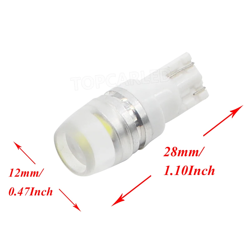 20 шт. светодиодный ные лампы T10 W5W 194 168 12 В|car reading light|car light12v car led lamp |