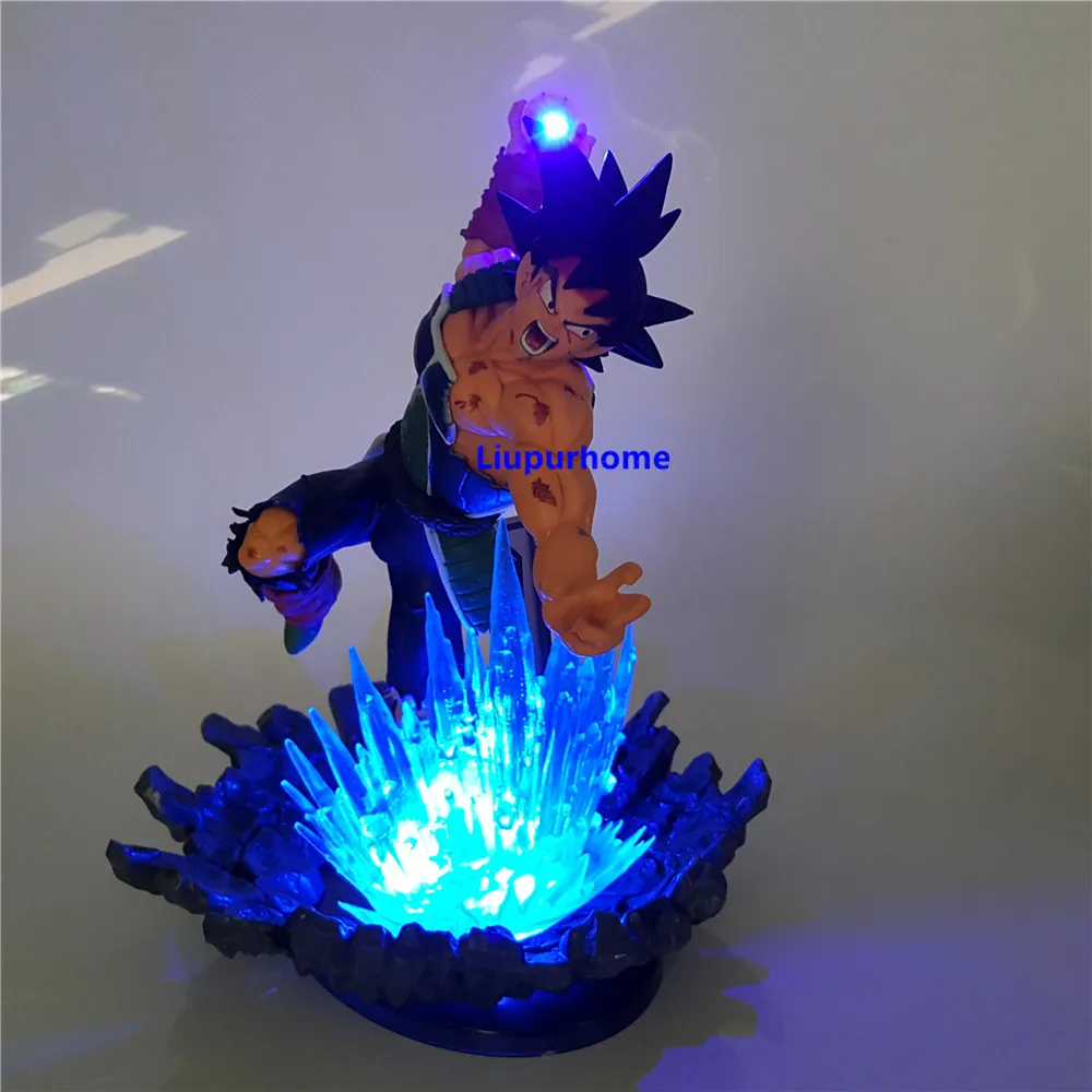 Dragon Ball Z Goku отец лопуха Светодиодная лампа ночник фигурки Супер Saiyan Dragon Ball Супер лопуха фигурка Lampara MY