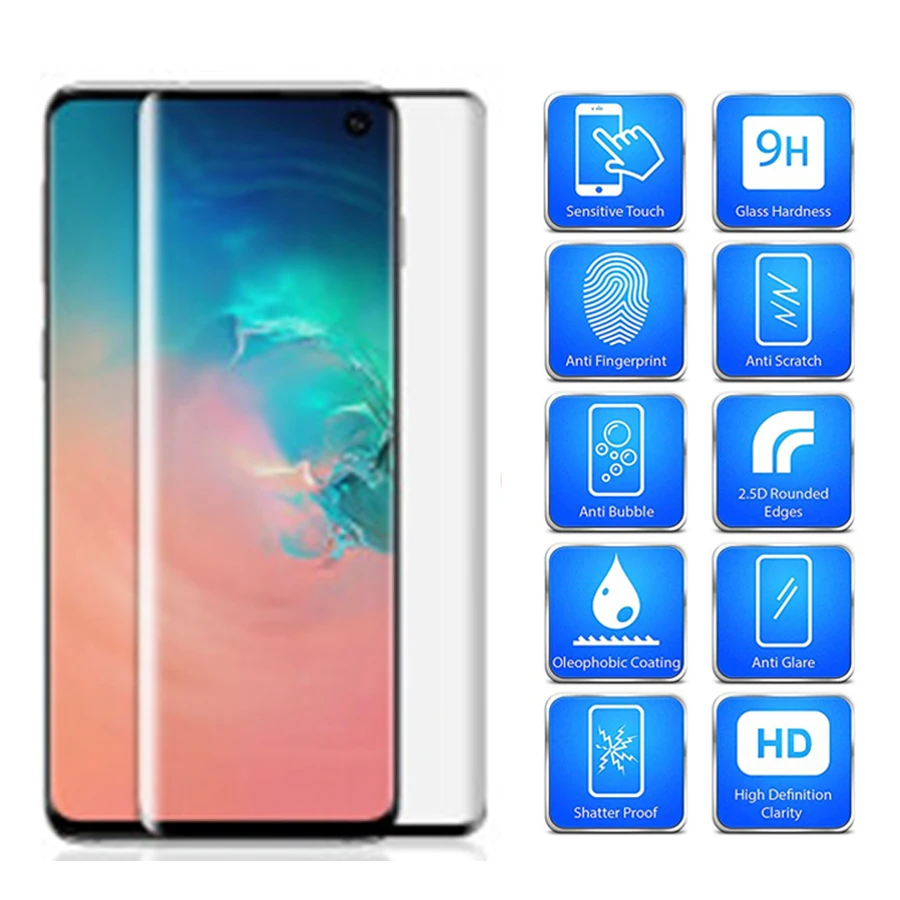 Защитное стекло для Samsung S10 Plus S10E Lite Verre Защитная пленка экрана Tremp Sansang S 10