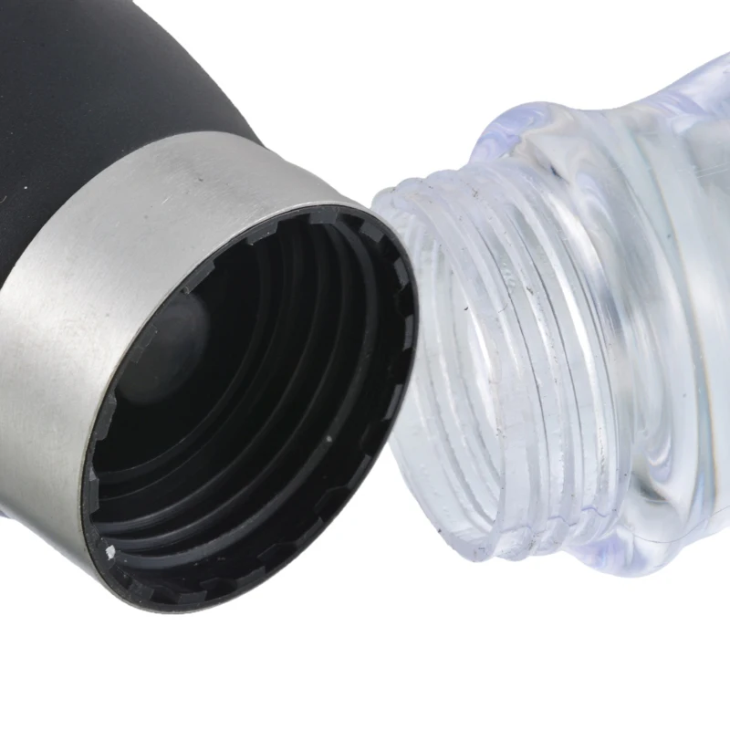 Ручная мельница для перца Hoomall акриловые солевые специи резки шейкер прозрачный