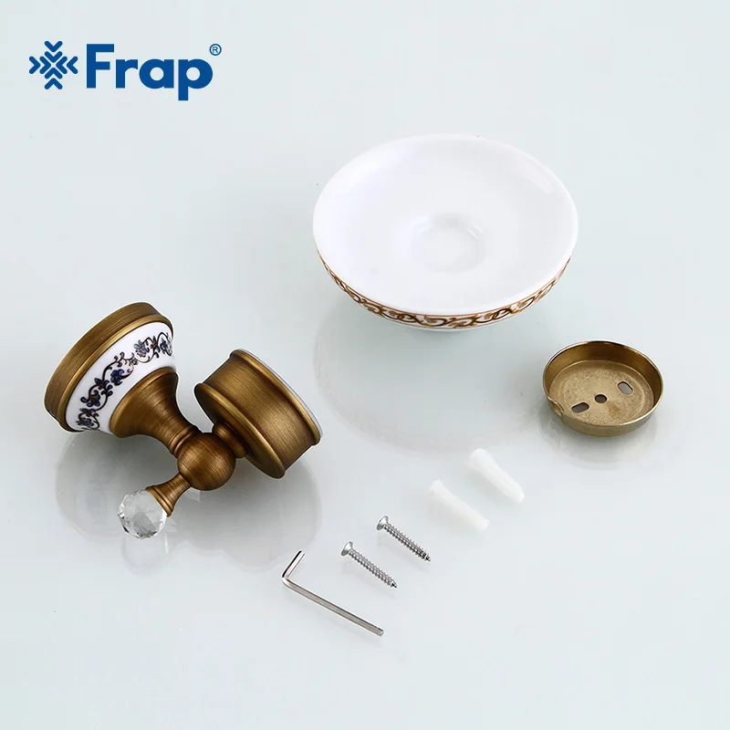 FRAP Новый латунь настенные мыльница Медь Ванная комната под старину Аксессуары