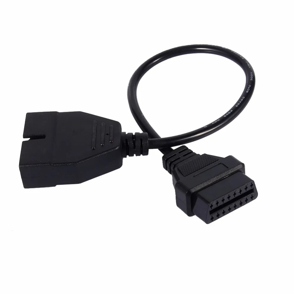 1 шт. GM OBD1 12 контактов к OBD2 16 диагностический инструмент соединительный кабель