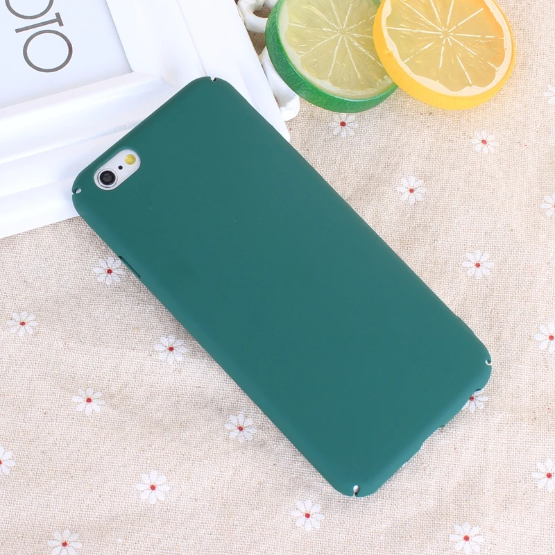 Роскошный чехол для Iphone 8 Plus из жесткого поликарбоната 360 5 5S SE 6 6S 7Plus телефона