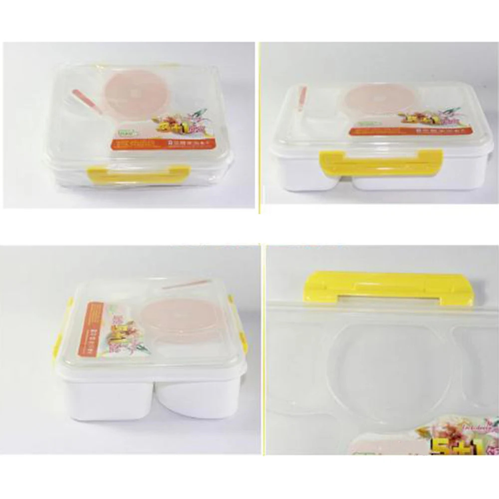 Новая коробка для микроволновой печи Bento детский Ланч-бокс пикника еды фруктов