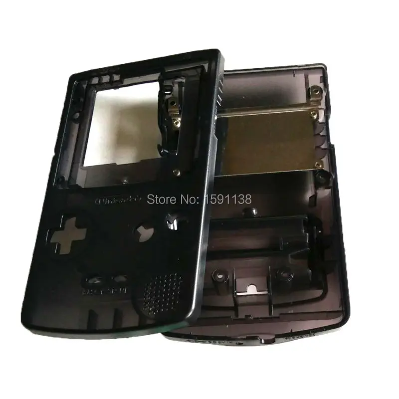 Прозрачный черный чехол для карманной консоли Gameboy в стиле ретро Цветной корпус