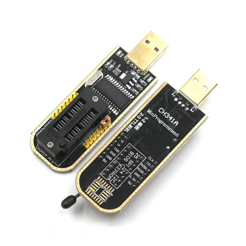 CH341A CH341 24 25 серия EEPROM Flash BIOS USB программист с программным обеспечением и