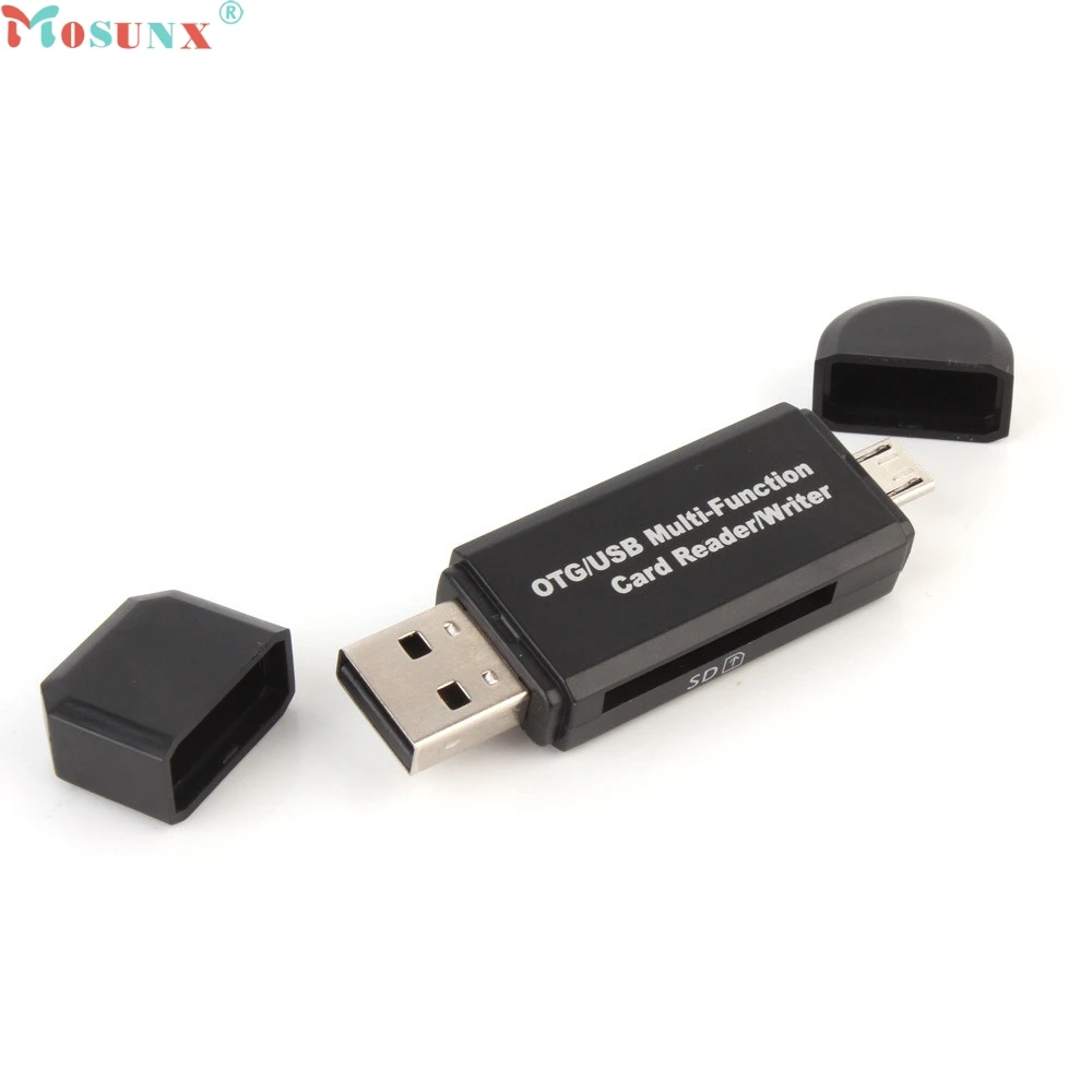 Mosunx Simplestone USB 2.0 3 in 1 Multi-function Card Reader SD TF Triplet OTG Smart Adapter Cable 0307 | Компьютеры и офис