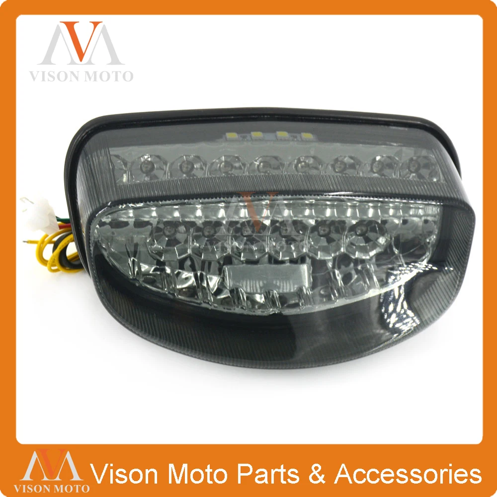 Мотоциклетные задние сигналы торможения Светодиодные интегрированные лампы для