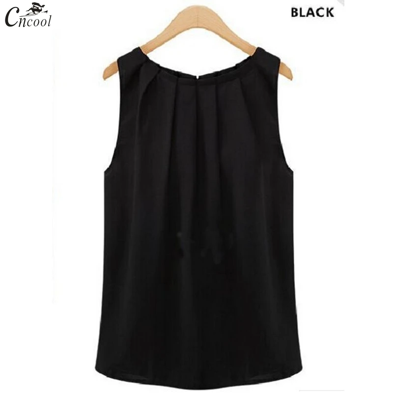 Cncool женская футболка Топ на бретелях черный белый круглый вырез женский простой