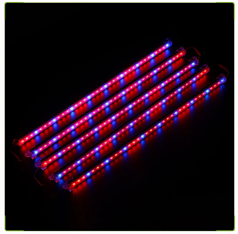 Светодиодный светильник для выращивания растений DC12V 5730 SMD 50 см светодиодный светильник для растений 36 светодиодный s красный синий светильник для аквариума комнатный теплица для выращивания растений