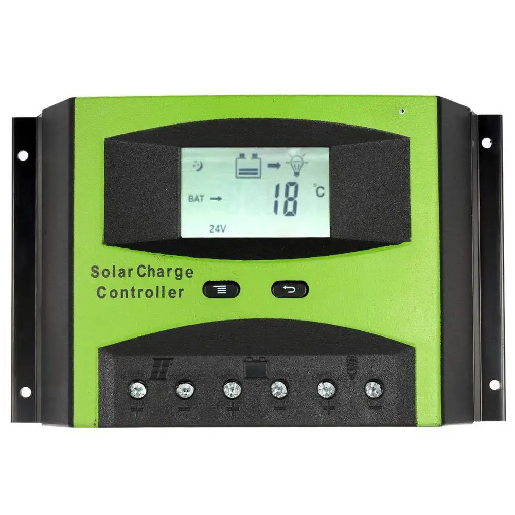 SHGO 12V / 24V PWM регулятором солнечного заряда контроллер Температура компенсации