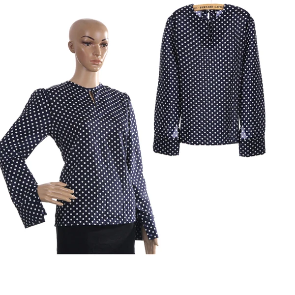 Модные женские офисные блузки Ol элегантные тонкие универсальные шифоновые с